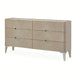 AICO Furniture Penthouse Dresser in Ash Gray - Visions in Furniture (La Mirada, CA)