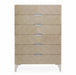 AICO Furniture Penthouse Vertical Storage Cabinet-Chest of Drawers in Ash Gray - Visions in Furniture (La Mirada, CA)