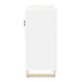 AICO Furniture Palm Gate Sideboard in Cloud White - Visions in Furniture (La Mirada, CA)