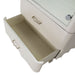 AICO London Place Display Cabinet in Creamy Pearl - Visions in Furniture (La Mirada, CA)