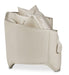 Aico London Place Loveseat in Light Champagne - Visions in Furniture (La Mirada, CA)