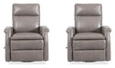 Parker Living Bristol - Graphite Swivel Glider Recliner Two Pack