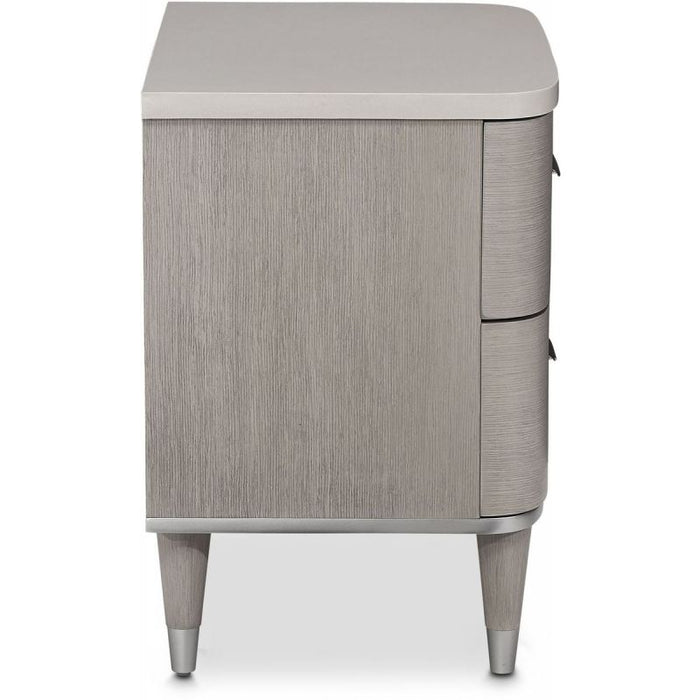 AICO Eclipse Nightstand in Moonlight - Visions in Furniture (La Mirada, CA)