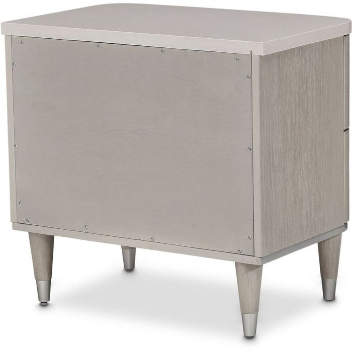 AICO Eclipse Nightstand in Moonlight - Visions in Furniture (La Mirada, CA)