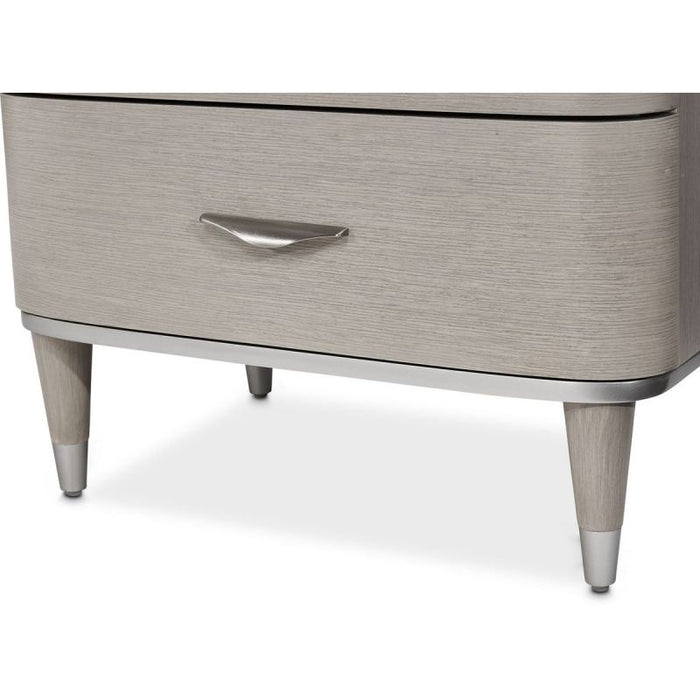 AICO Eclipse Nightstand in Moonlight - Visions in Furniture (La Mirada, CA)