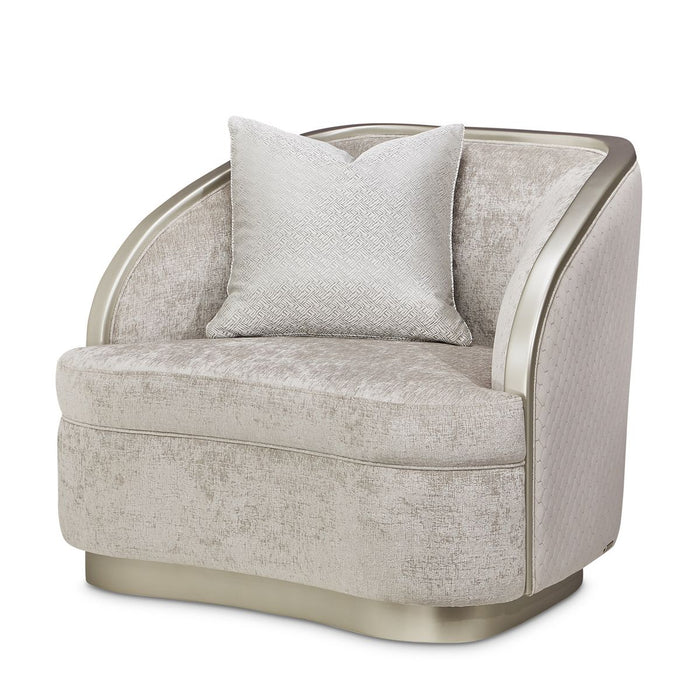 AICO Lanna Matching Chair in Storm Silver Mist - Visions in Furniture (La Mirada, CA)