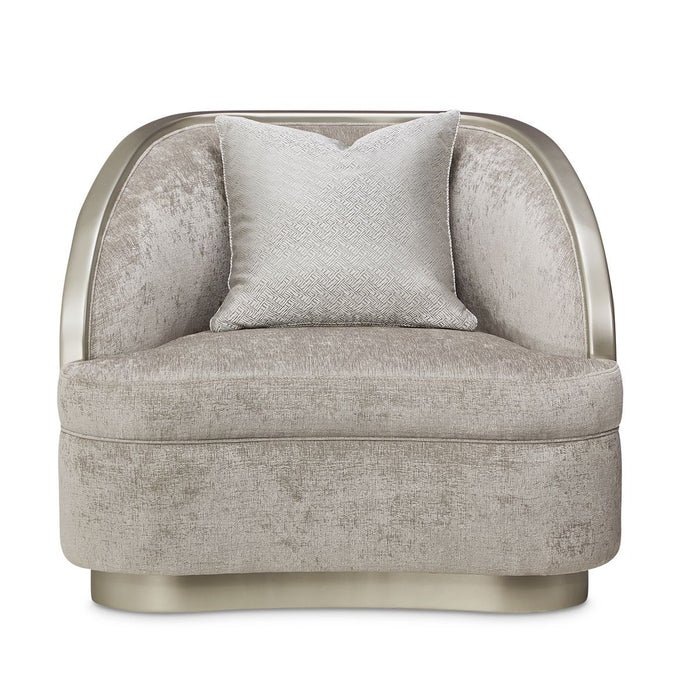 AICO Lanna Matching Chair in Storm Silver Mist - Visions in Furniture (La Mirada, CA)