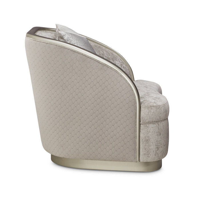 AICO Lanna Matching Chair in Storm Silver Mist - Visions in Furniture (La Mirada, CA)
