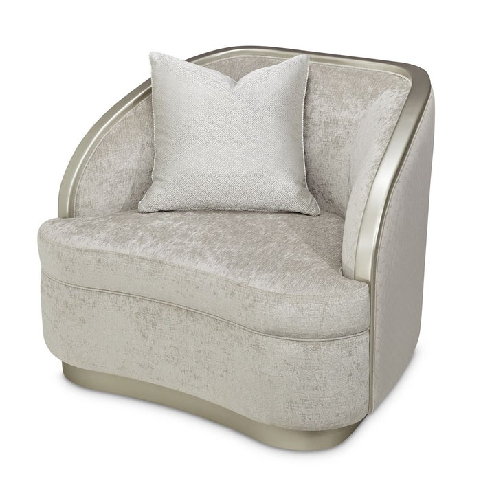 AICO Lanna Matching Chair in Storm Silver Mist - Visions in Furniture (La Mirada, CA)