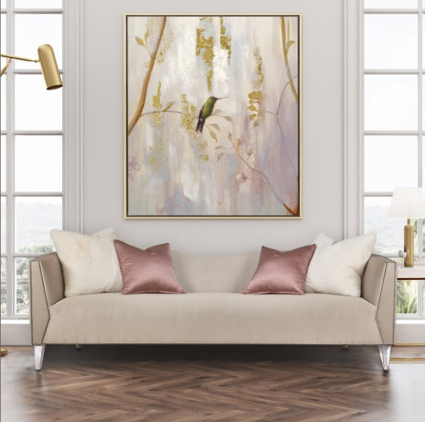AICO Furniture Linea Sofa in Silver Mist - Visions in Furniture (La Mirada, CA)
