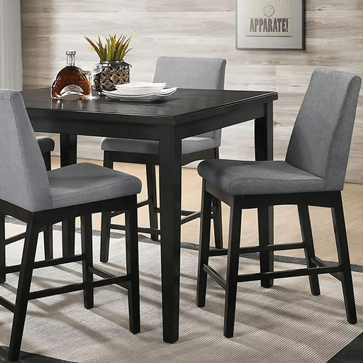 Strom 5 Pc Counter Ht Table Set - Visions in Furniture (La Mirada, CA)