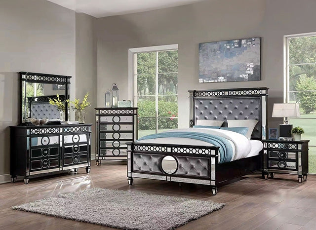 Theola E.King & Queen Bed - Visions in Furniture (La Mirada, CA)