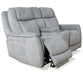Parker Living Linus - Hudson Grey Power Reclining Sofa Loveseat and Recliner