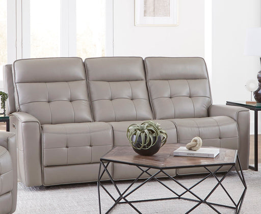 Parker Living Canterbury - Pewter Power Reclining Zero Gravity Sofa