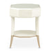AICO La Rachelle Octagonal End Table w/ Drawer in Medium Champagne - Visions in Furniture (La Mirada, CA)