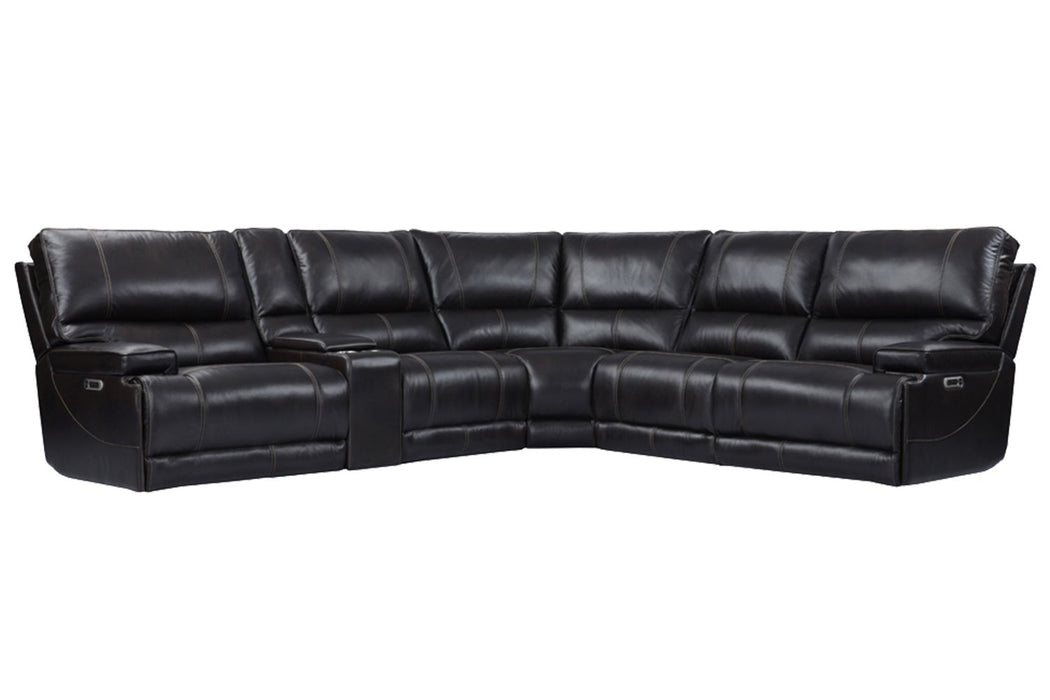 Parker Living Whitman - Powered By Freemotion 6 Piece Modular Power Reclining Sectional with Power Adjustable Headrests
