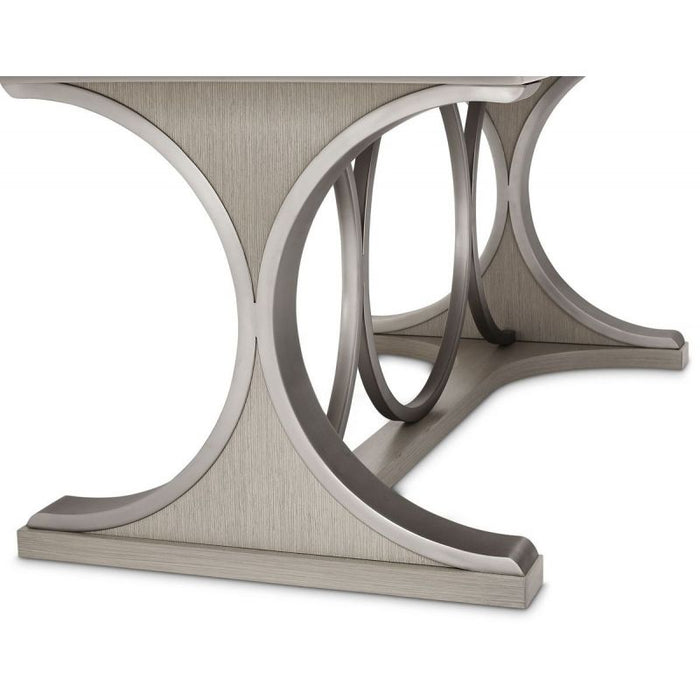 AICO Eclipse Oval Dining Table in Moonlight - Visions in Furniture (La Mirada, CA)