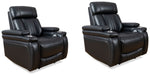 Parker Living Royce - Midnight Power Recliner Two Pack