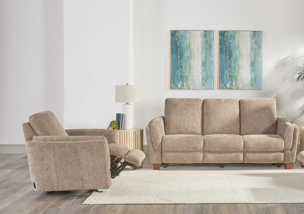 Parker Living Morehead - Biscotti Power Reclining Sofa and Recliner