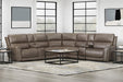 Parker Living Hancock 7 Piece Zero Gravity Power Reclining Sectional with Power Adjustable Headrests