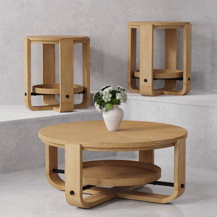 Parker House Escape 3 Piece Occasional Table Set