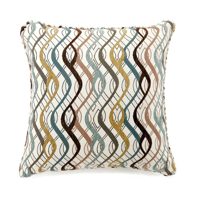 Sine Pillow (2/Box) Beige - Visions in Furniture (La Mirada, CA)