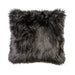 Jet Black 20" X 20" Pillow, Fur Black (2/CTN) - Visions in Furniture (La Mirada, CA)