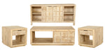 Parker House Laguna Rectangular Storage Cocktail Table with 2 End Tables and Console