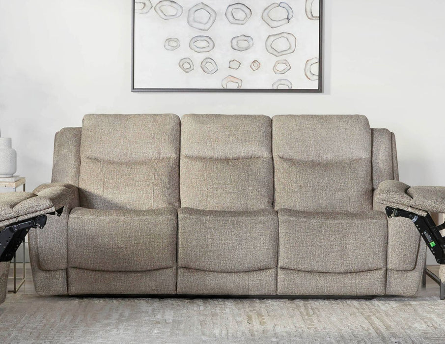 Parker Living Penfield - Frappe Power Reclining Sofa and Loveseat