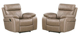 Parker Living Theon - Stokes Toffee Glider Recliner Two Pack