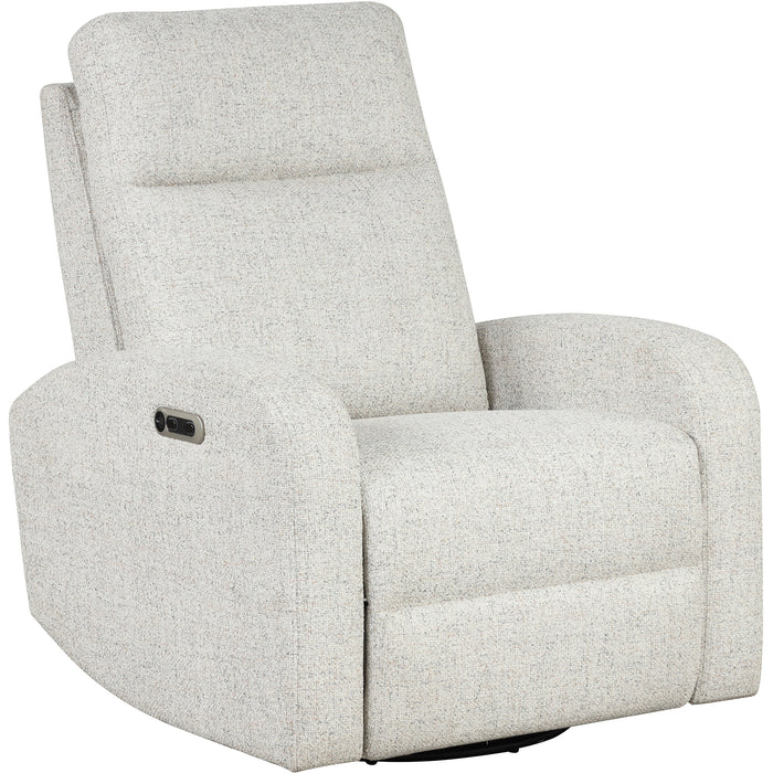Parker Living Thriller - Natural Beauty Quartz Power Swivel Glider Recliner