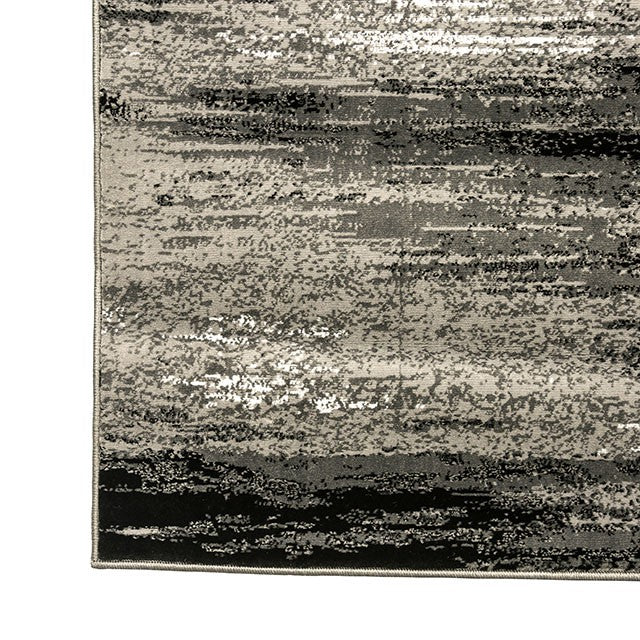 Sivas Gray/Black 8' X 10' Area Rug - Visions in Furniture (La Mirada, CA)