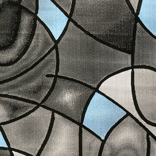 Sivas Charcoal Blue 8' X 10' Area Rug - Visions in Furniture (La Mirada, CA)