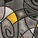 Sivas Charcoal Yellow 8' X 10' Area Rug - Visions in Furniture (La Mirada, CA)