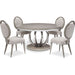 AICO Eclipse Round Dining Table in Moonlight - Visions in Furniture (La Mirada, CA)