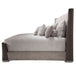 AICO Roxbury Park Queen Dual-Panel Bed in Slate - Visions in Furniture (La Mirada, CA)
