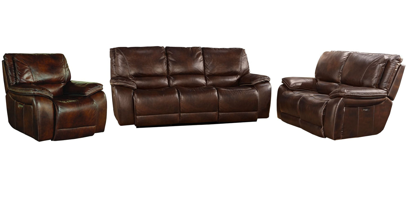 Parker Living Vail - Burnt Sienna Power Reclining Sofa Loveseat and Recliner