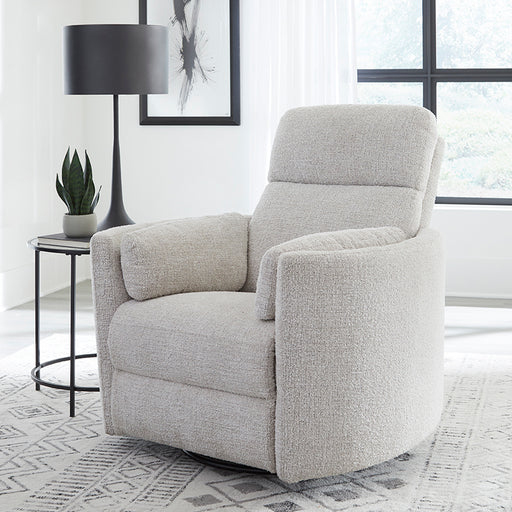 Parker Living Radius - Angora Linen Manual Swivel Recliner