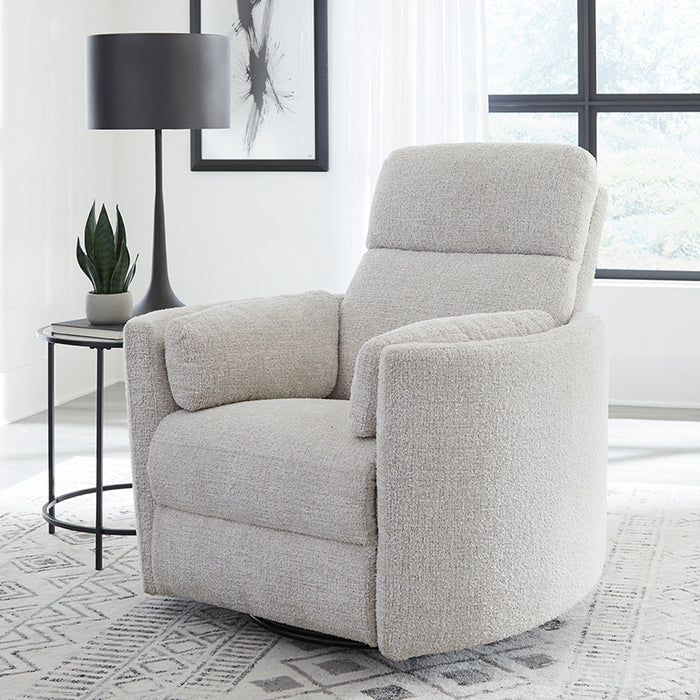 Parker Living Radius - Angora Linen Manual Swivel Recliner