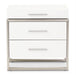AICO Marquee Nightstand in Cloud White - Visions in Furniture (La Mirada, CA)