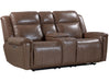 Parker Living Atlantis - Smooth Latte Power Reclining Zero Gravity Console Loveseat