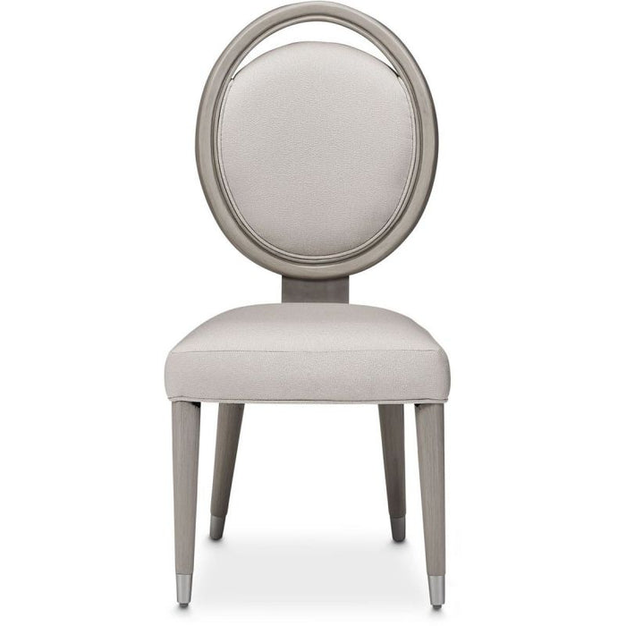AICO Eclipse Side Chair (Set of 2) in Moonlight - Visions in Furniture (La Mirada, CA)