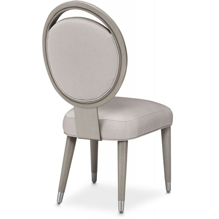 AICO Eclipse Side Chair (Set of 2) in Moonlight - Visions in Furniture (La Mirada, CA)