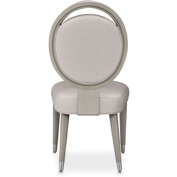 AICO Eclipse Side Chair (Set of 2) in Moonlight - Visions in Furniture (La Mirada, CA)