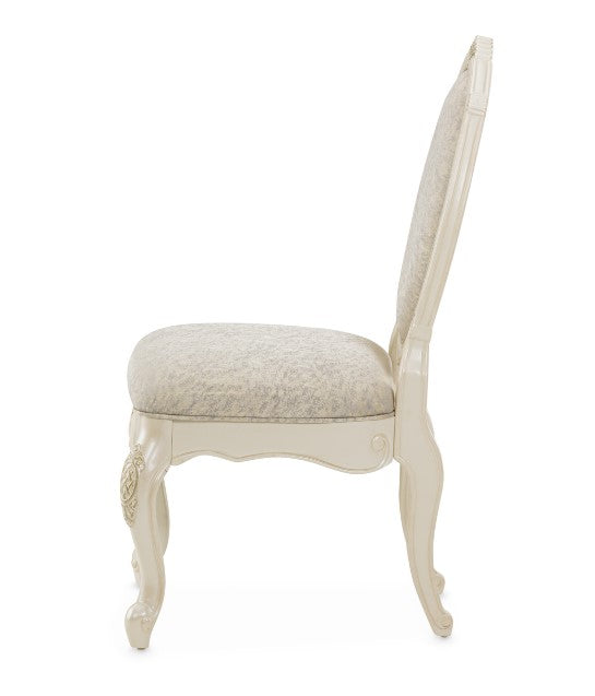 AICO Lavelle Side Chair in Classic Pearl (Set of 2) - Visions in Furniture (La Mirada, CA)
