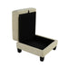 Moretaine Storage Ottomen - Visions in Furniture (La Mirada, CA)