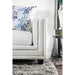 Ilse Off-White/Blue Sofa - Visions in Furniture (La Mirada, CA)