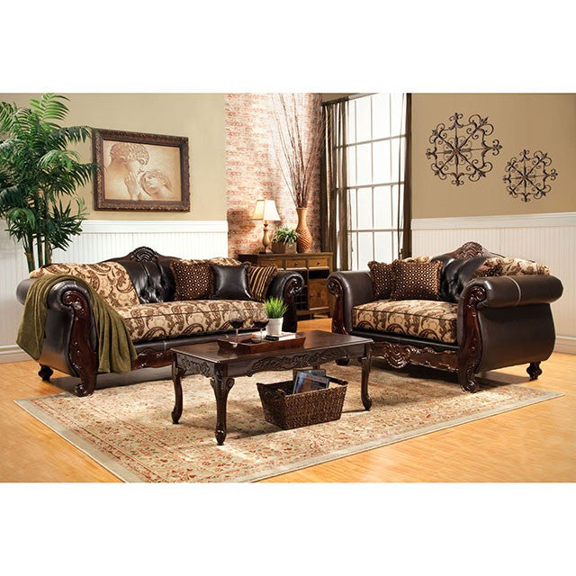 Bonaparte Love Seat - Visions in Furniture (La Mirada, CA)