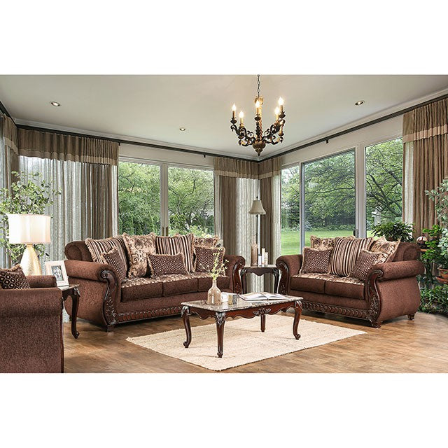 Tabitha Sofa Brown - Visions in Furniture (La Mirada, CA)