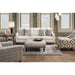 PARKER Gray/Pattern Ottoman - Visions in Furniture (La Mirada, CA)